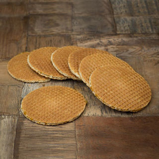 Afbeelding van Roomboter stroopwafels groot