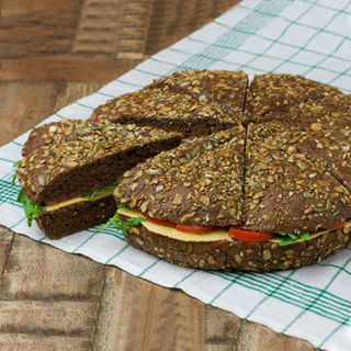 Afbeelding van Broodtaart kaas gezond VEGAN